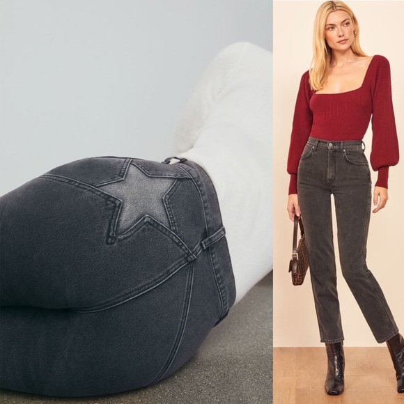 reformation star jeans